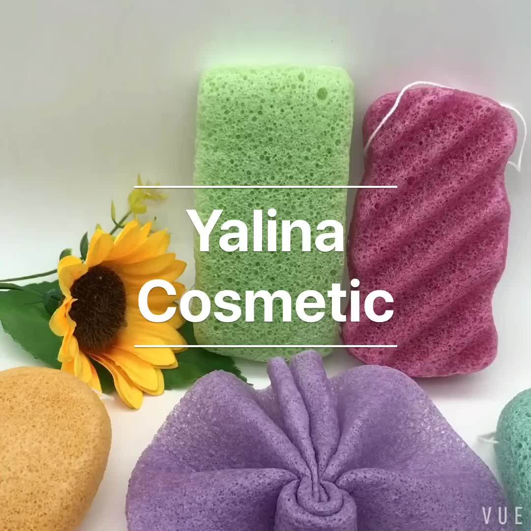 Hot Selling Konjac Sponge Wholesale 100 Natural Facial Makeup Konjac Sponge Cosmetic Sponge