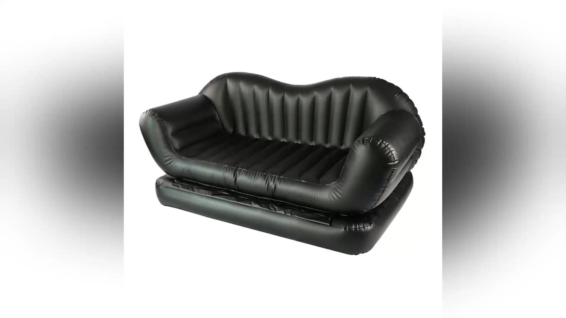 High Quality Modern Air Sofa Bed Inflatable Lounger Sofa 5 In 1 Multifunctional Relaxing Folding