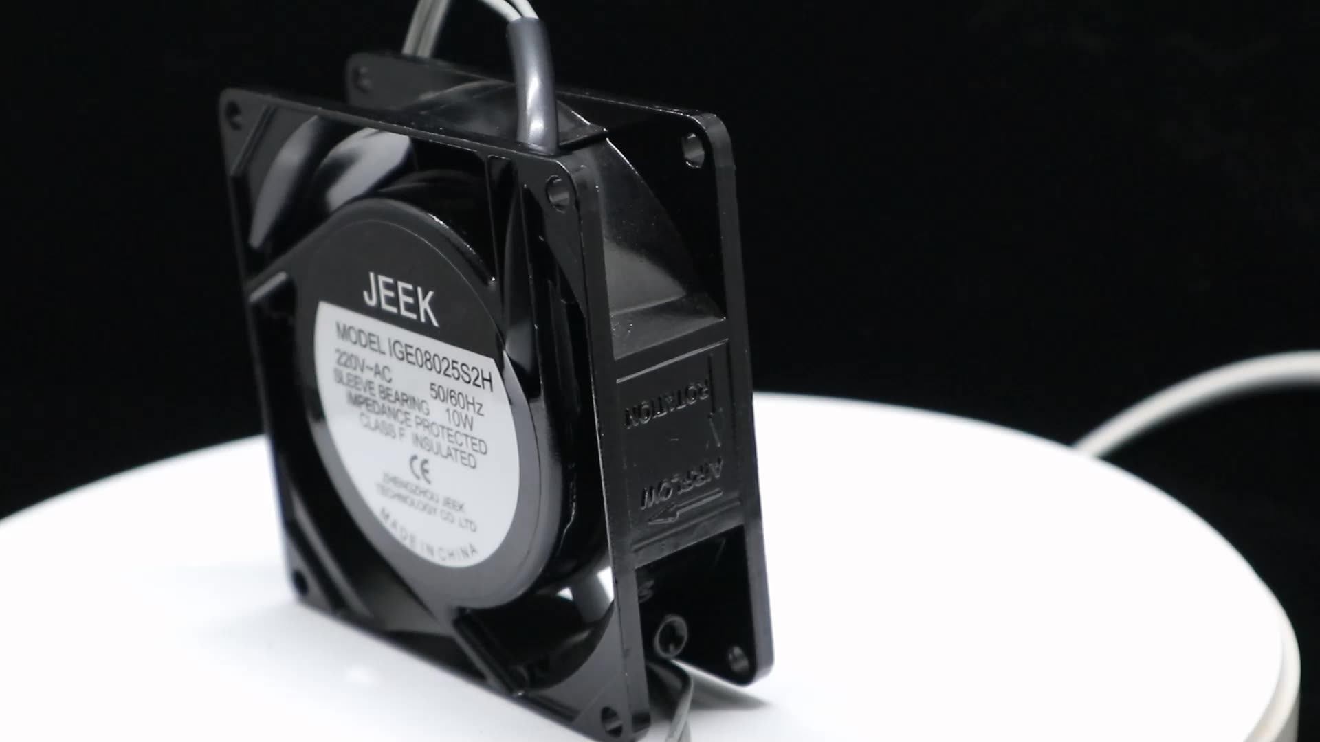 Jeek 8025 Ac 220v 80mm Amplifier Fan Ac Axial Radiator Exhaust Cooling