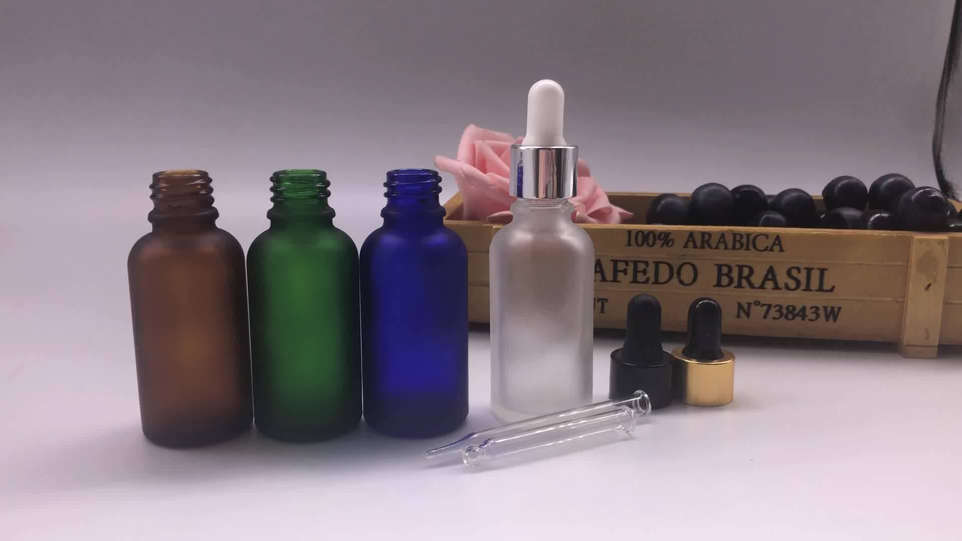 Download Frosted Clear Empty Glass E Liquid Dropper Bottle 30ml With Screw Cap And Glass Dropper - Buy ...