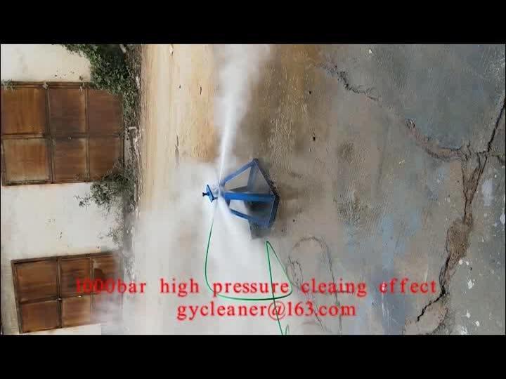 Gyb3 Electric 1000bar Water Jet Ship Hull Cleaner High Pressure