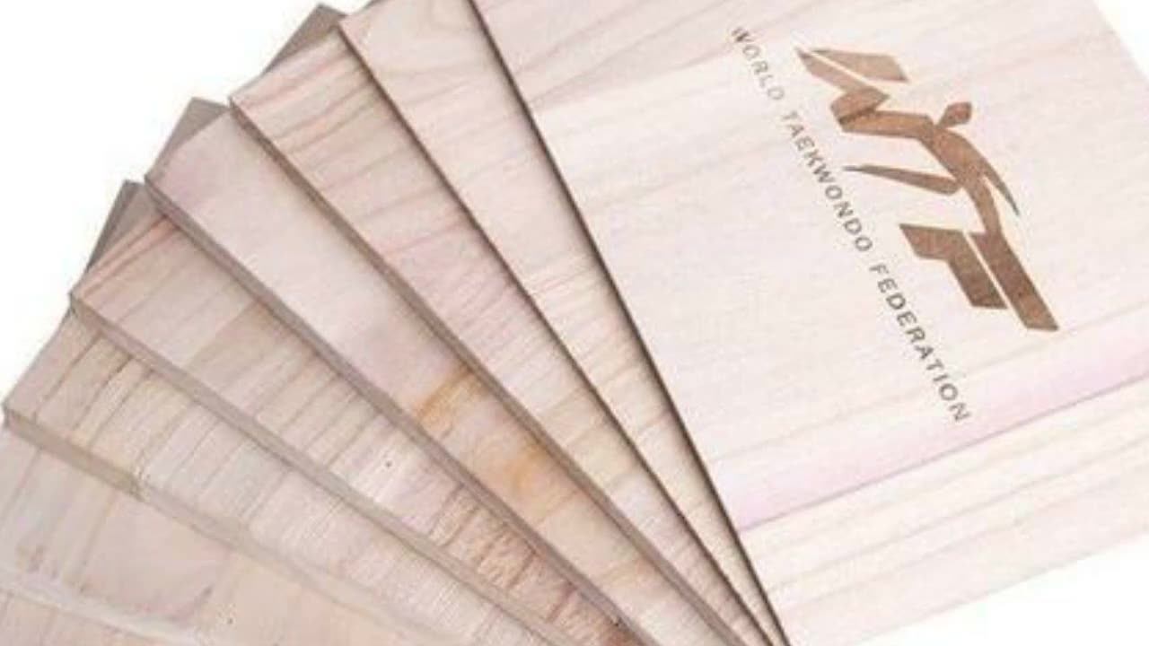 Jiuheng Paulownia Pine Wood Breaking Boards Buy Martial Arts Equipment,Taekwondo Wood Board