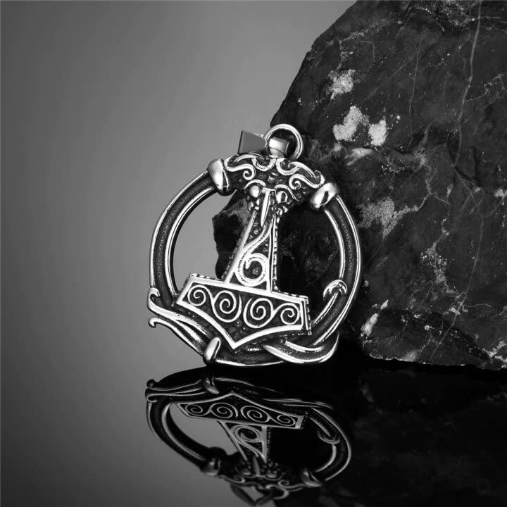 Collana Antica Di Odino, Gioielli Celtici, Ciondolo Vichingo - Foto 11