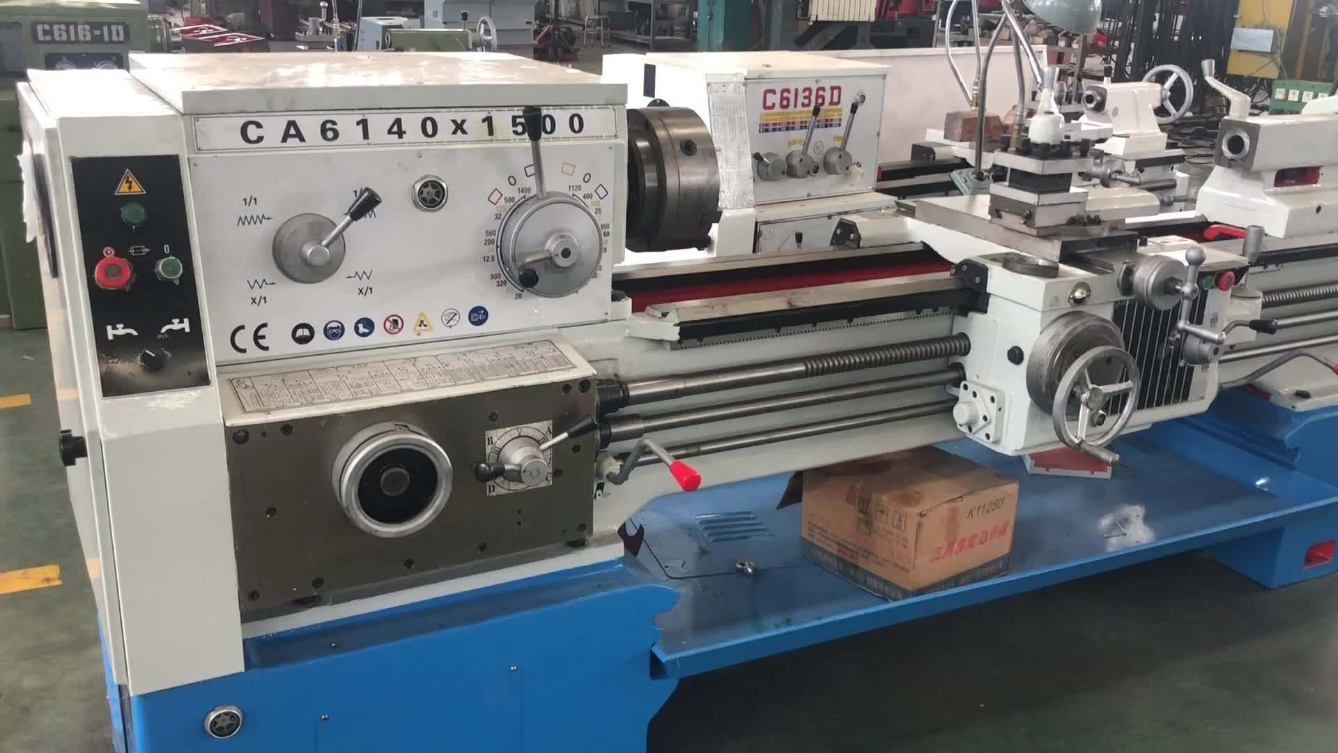 Horizontal Torno Parallel Lathe Ca6140/ca6240 Manual Metal Gap Bed
