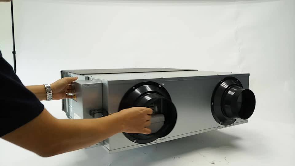 Holtop Air To Air Heat Recovery Ventilation Unit Hrv Erv With Cross