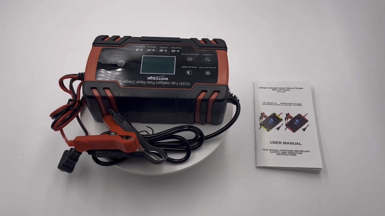 E Fast 3stage Chargers Zyx J30 Smart Pulse Repair Battery Chargers 12v