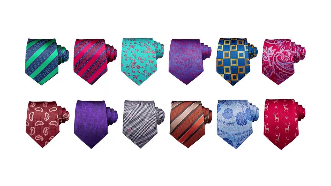 Lele Custom Company Logo Red Necktie Men Ties Wholesale Private Label