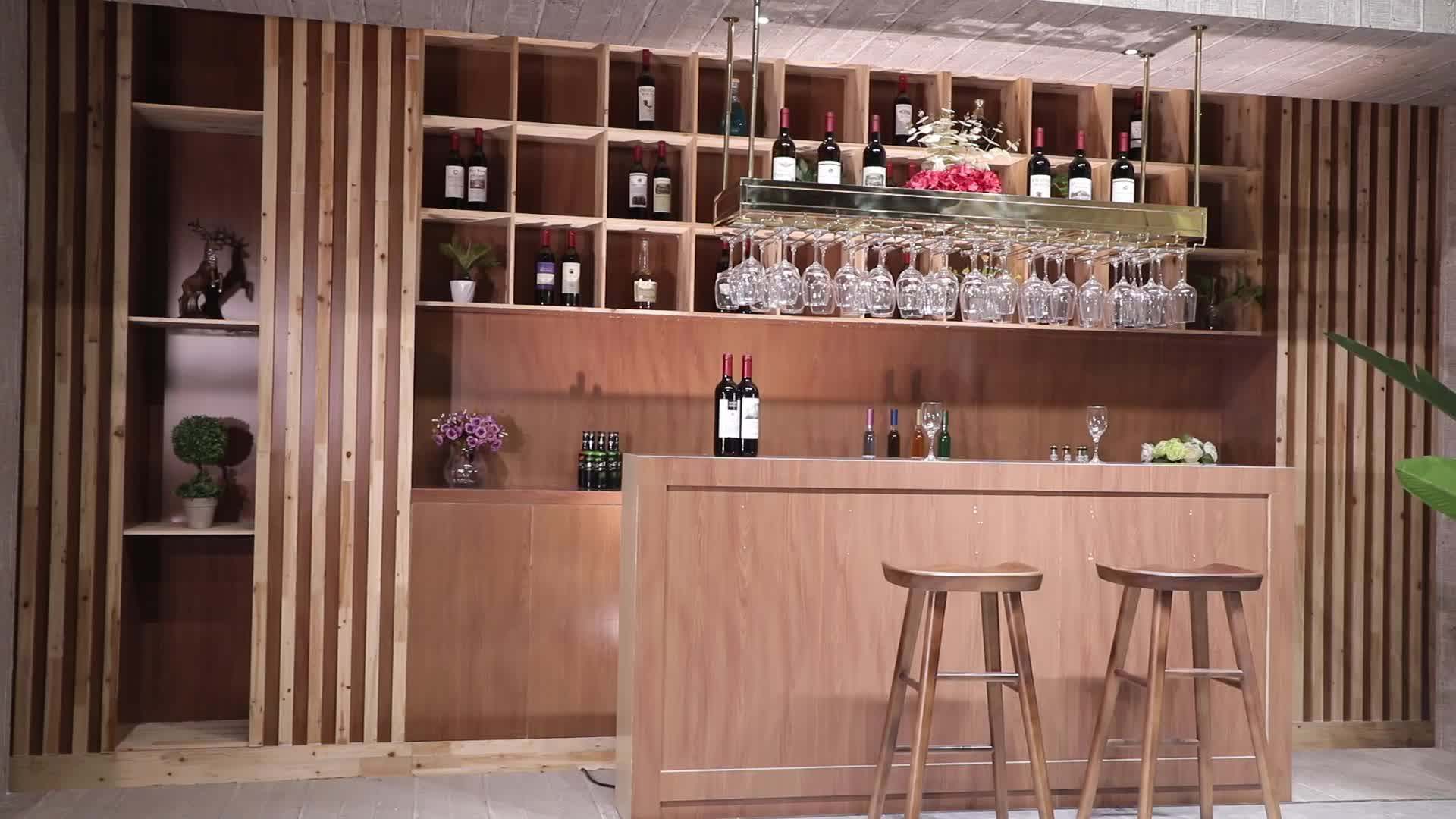 Custom Display Metal Hanging Glass Terracotta Wine Racks For Wine