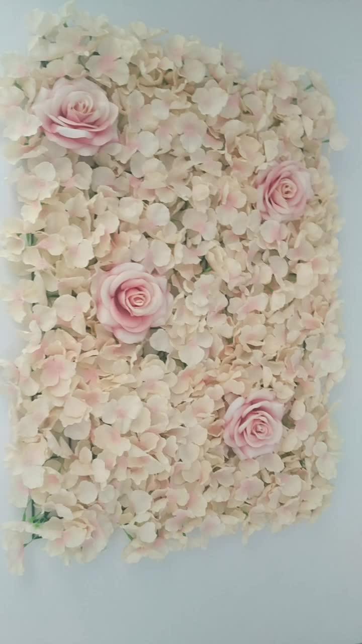 Artificial Hydrangea Flower Wall Wedding Backdrop Silk Flower Wall