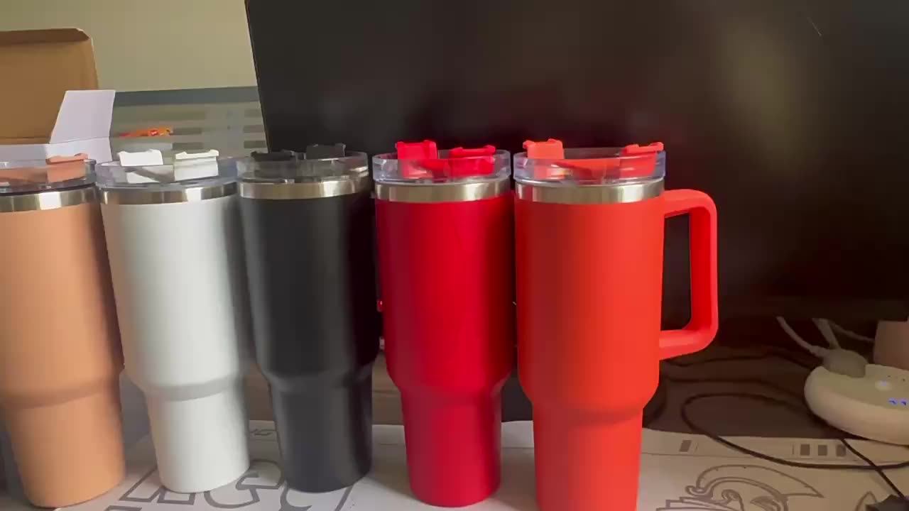 40oz Stanly Stainless Steel Sippy Cup Large Capacity Insulation Seal