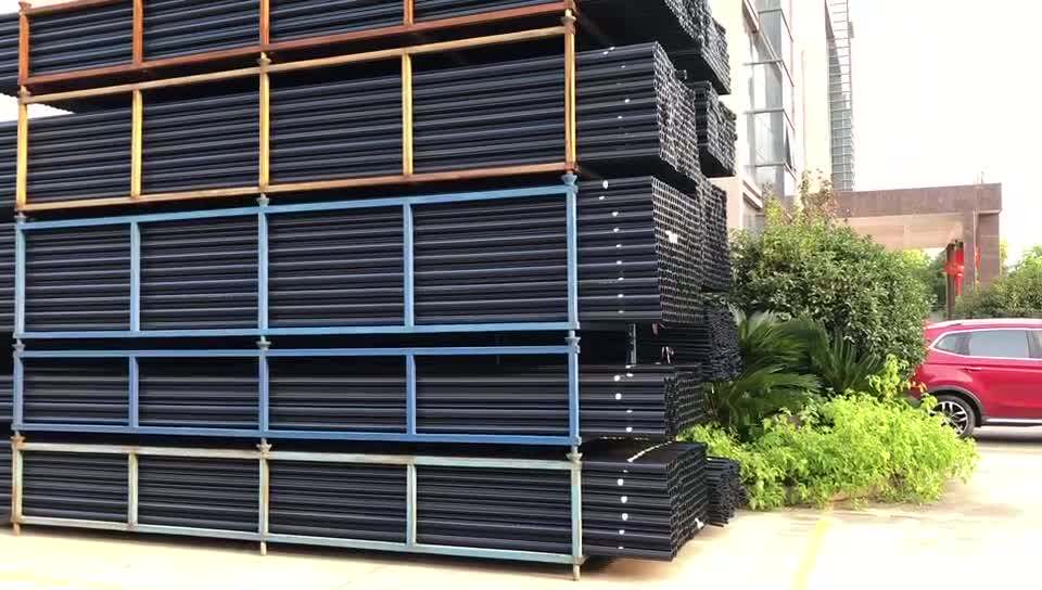 hdpe pipe 12 inch Black 12 m hdpe round pipe, size 26 inch, rs 65