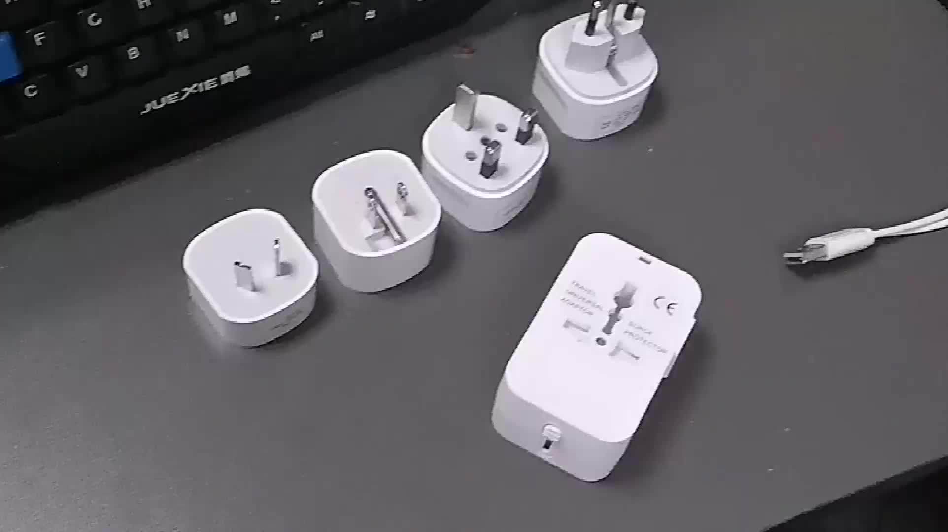 Hot Sale Travel Adapter With Dual Usb Port,Universal Adaptor,Uk To Eu