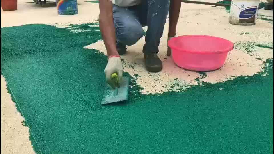 Customized Epdm Rubber Flooring Sbr Particles For School Playground