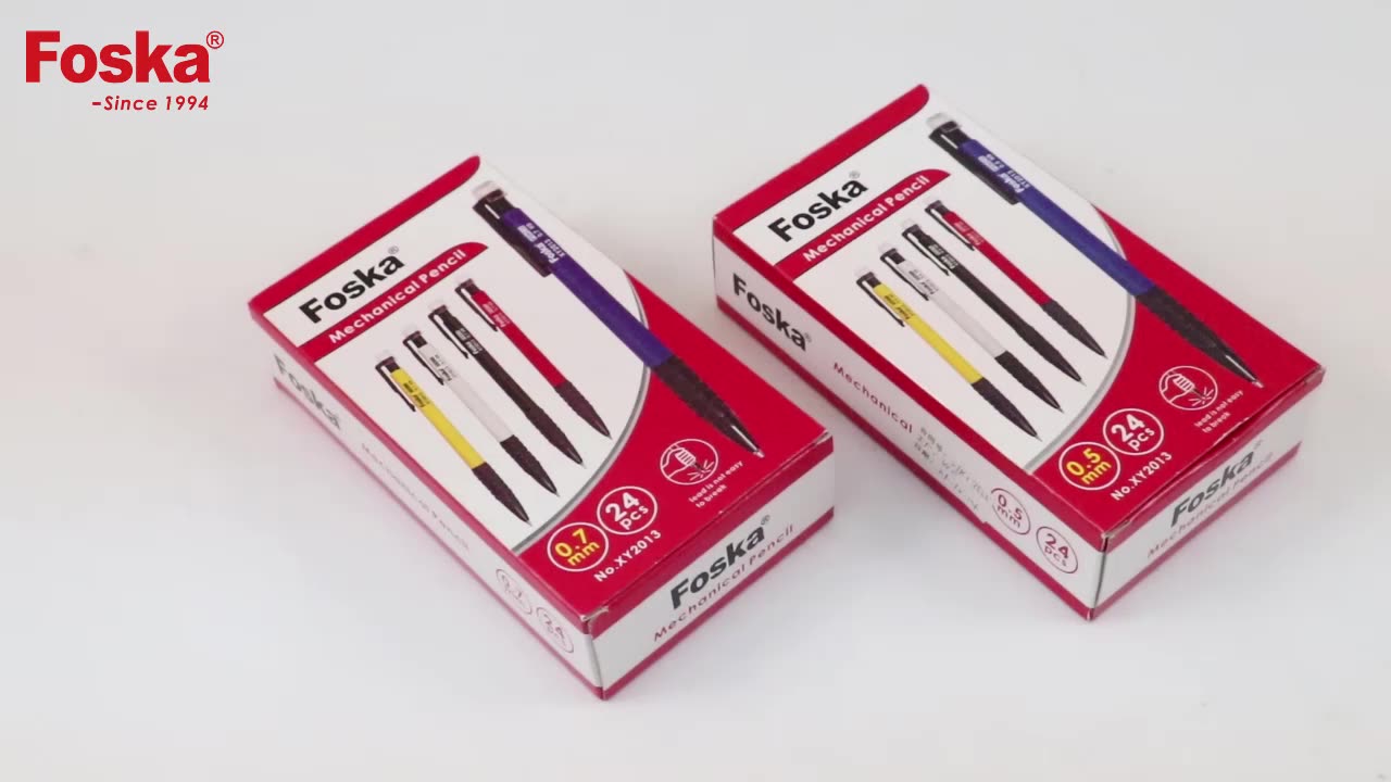 Good Quality 0.5MM and 0.7MM Plastic Mechanical Pencil with Eraser