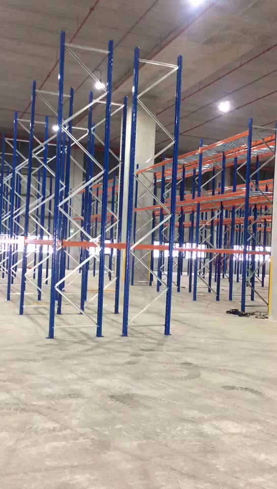 Adjustable Steel Heavy Duty Storage Pallet Racking Metal Warehouse Shelves Buy Pallet Racking