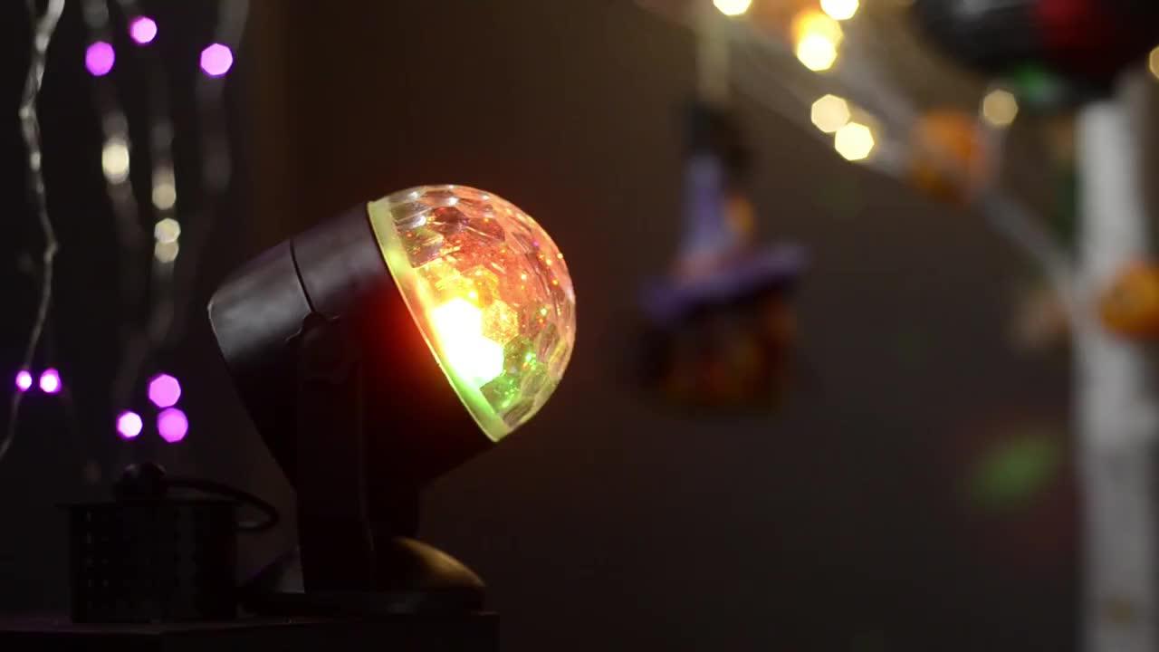 Led Stage Light Car Disco Ball Christmas Projection Beam Mini Laser