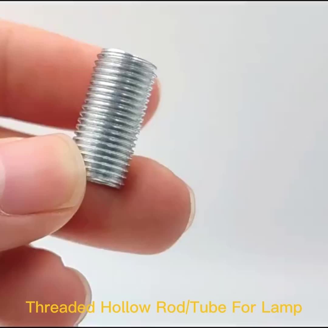 M6 M8 M10 M12 M14 M16 M18 M20 Zinc Plated Iron Lighting Tube Allthread