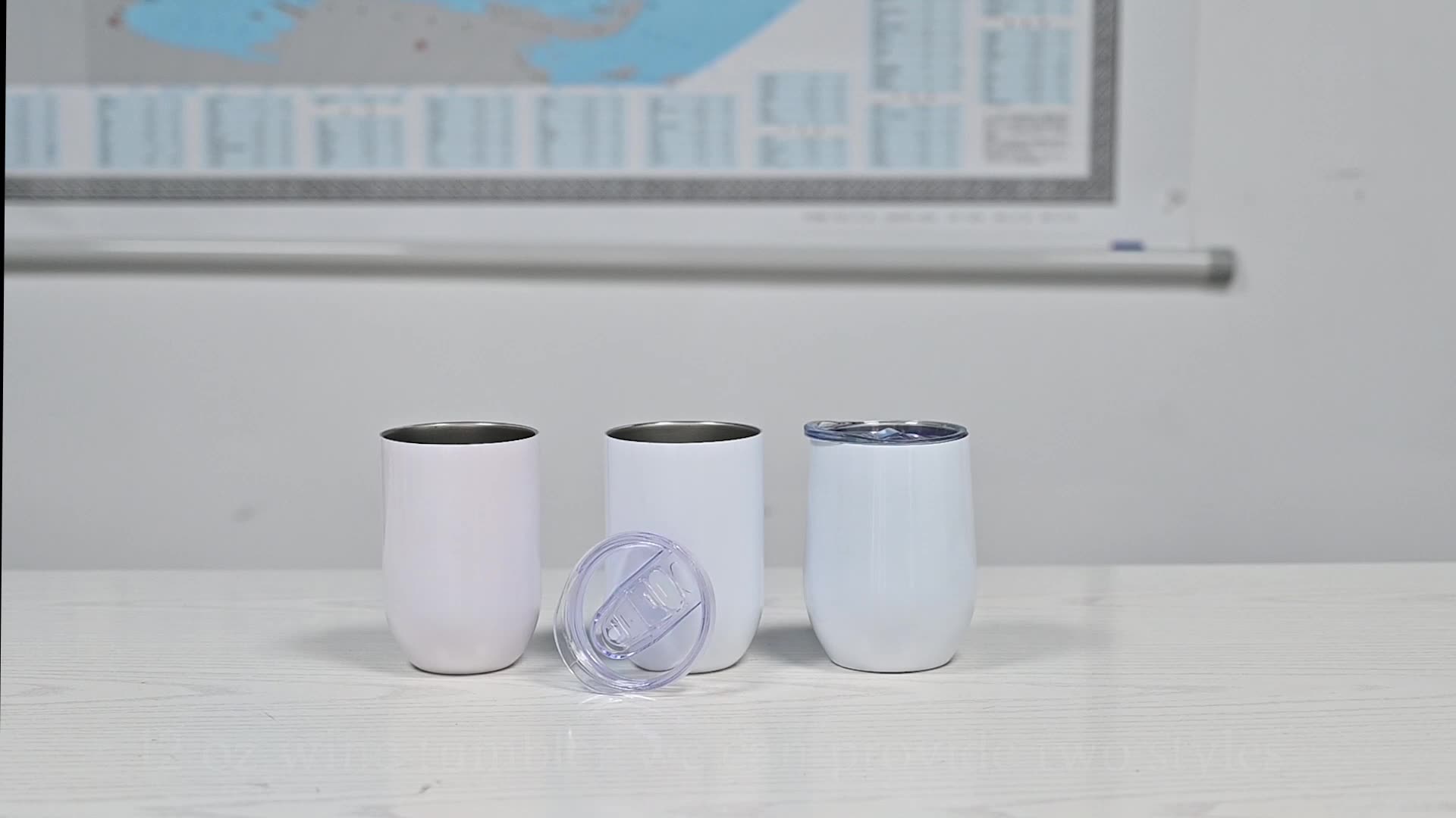 Usa Warehouse Stainless Steel Double Straight Wall Sublimation Blanks