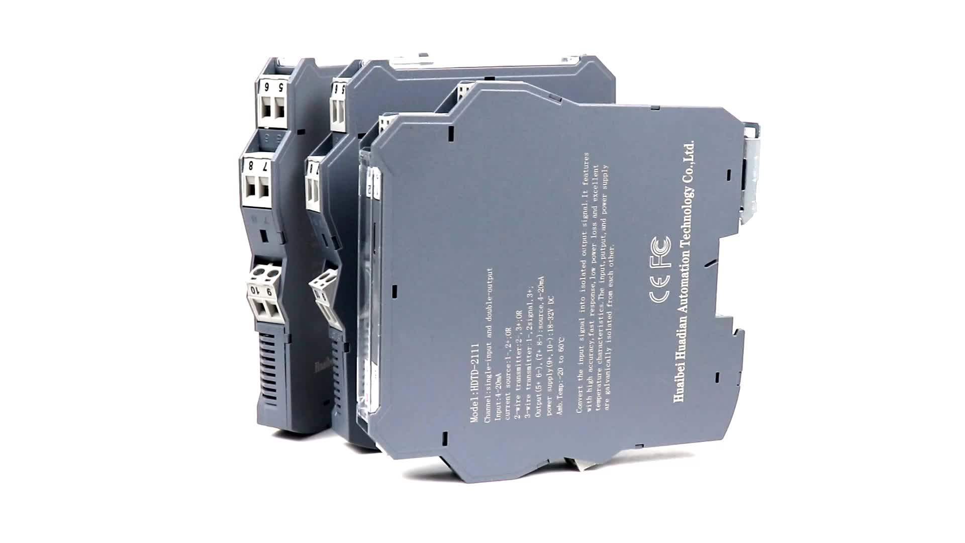 420ma Single Channel Thermocouple Safe Barrier Explosionproof