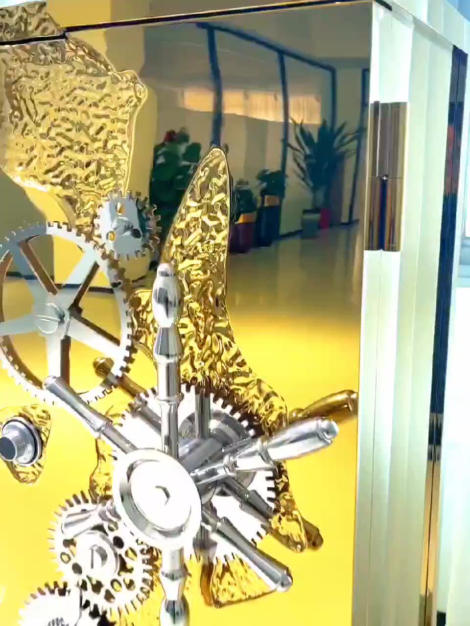 Stainless Steel Millionaire Safe Jewelry Storage Designer Home