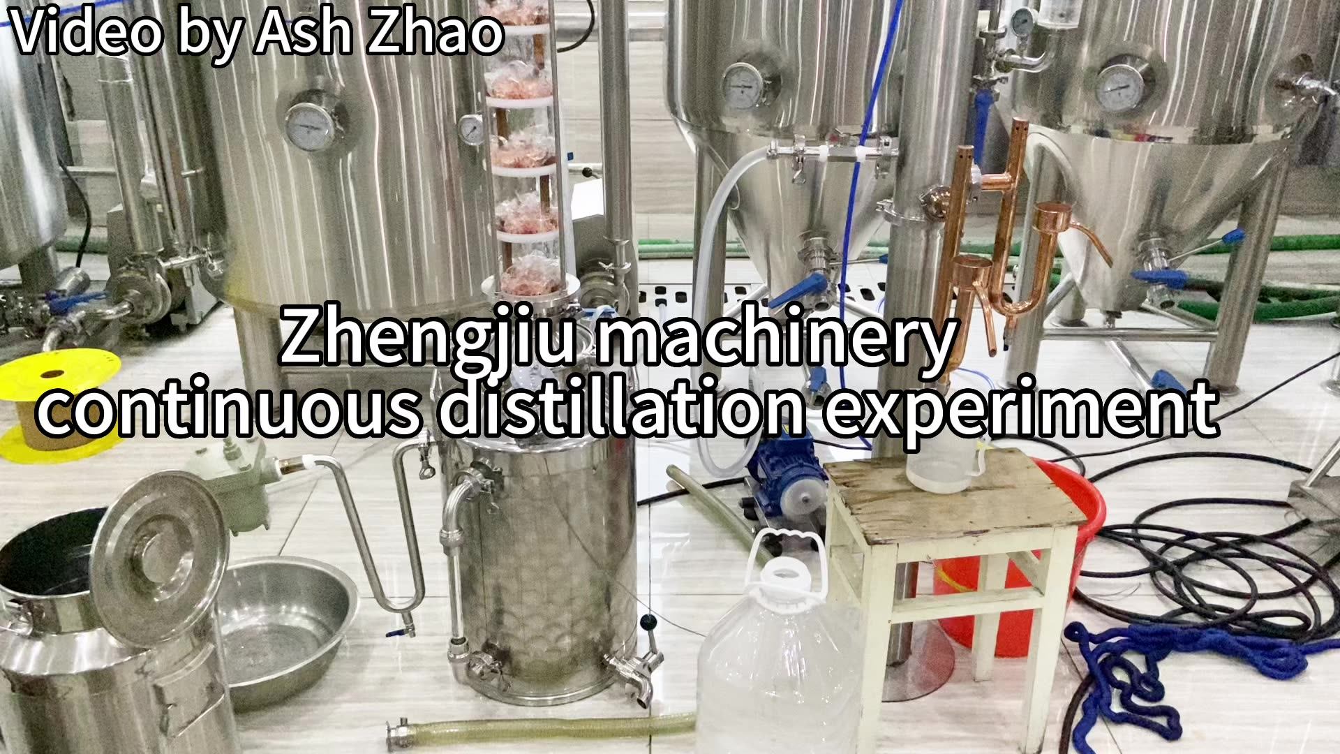 Zj 50l Liquor Distillation Machine Alcohol Distiller Alambic