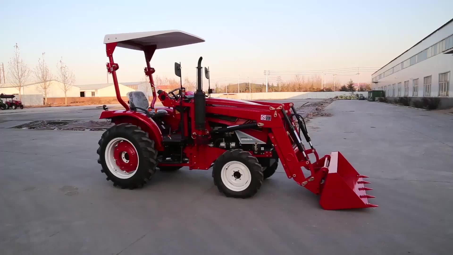 China Agricultural Machinery Jinma 254 454 4x4 Mini Front End Loader