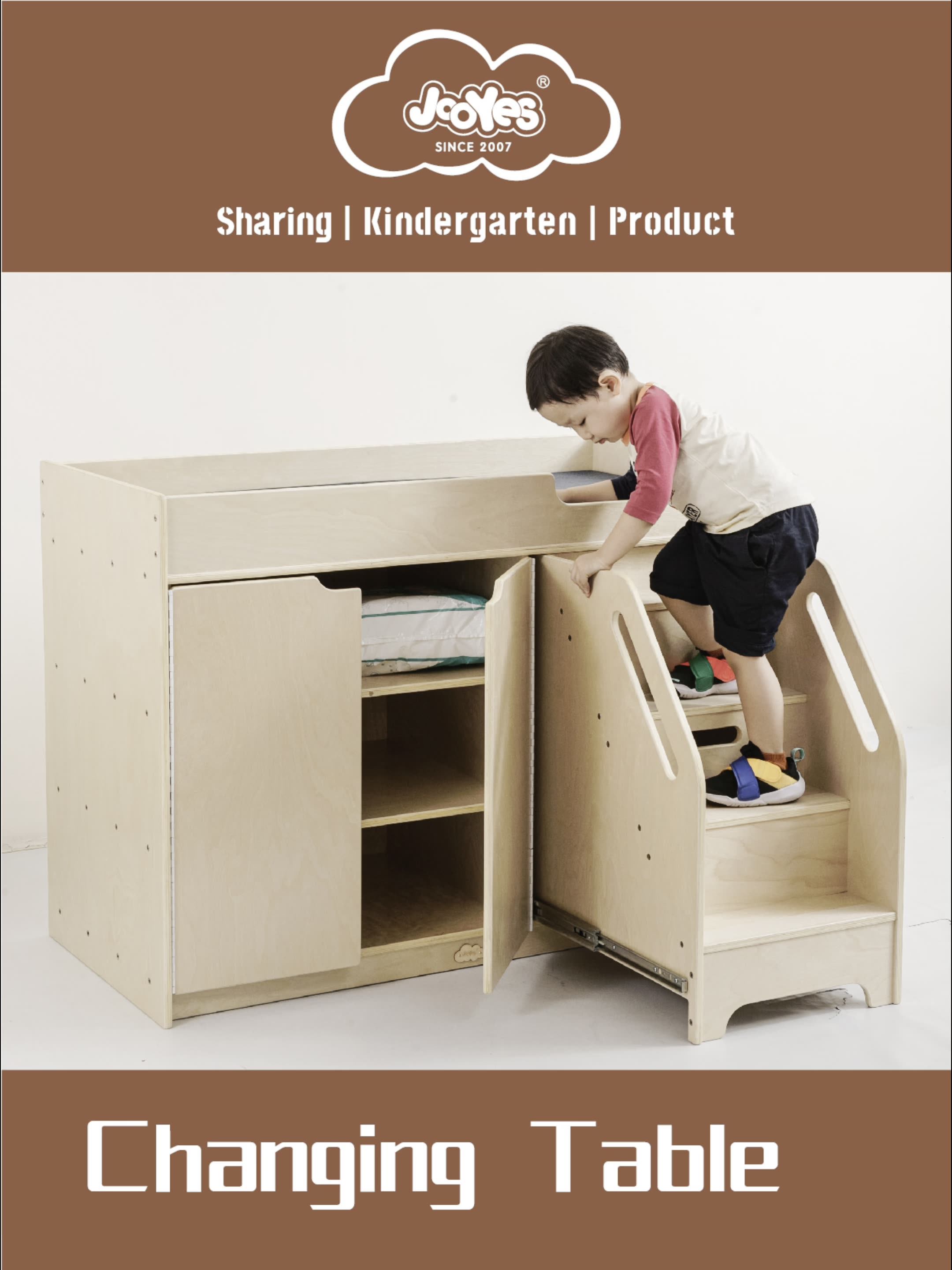 Kindergarten Furniture Preschool Kids Playing Wooden Table Table With