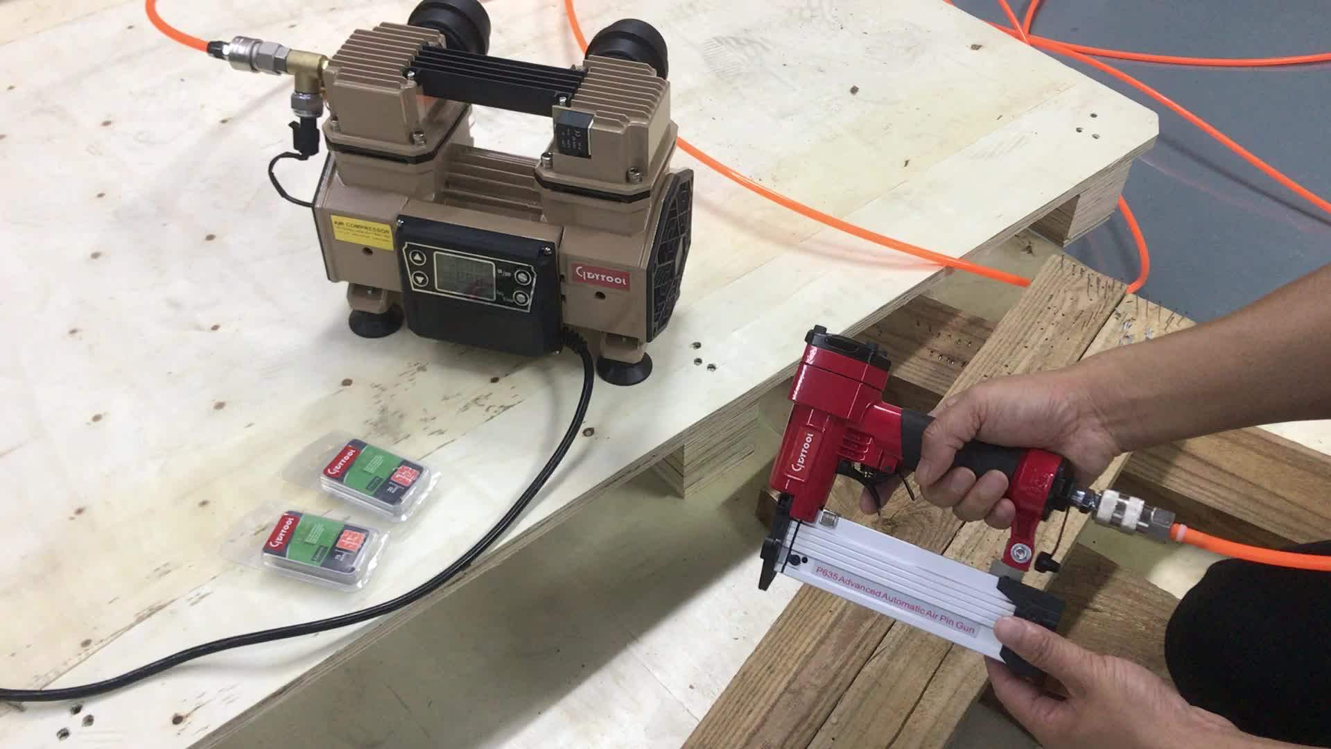 Ga.23 Air Pin Nailer Gdyp630,0.63mm Headless Pin Nail Gun,Professional