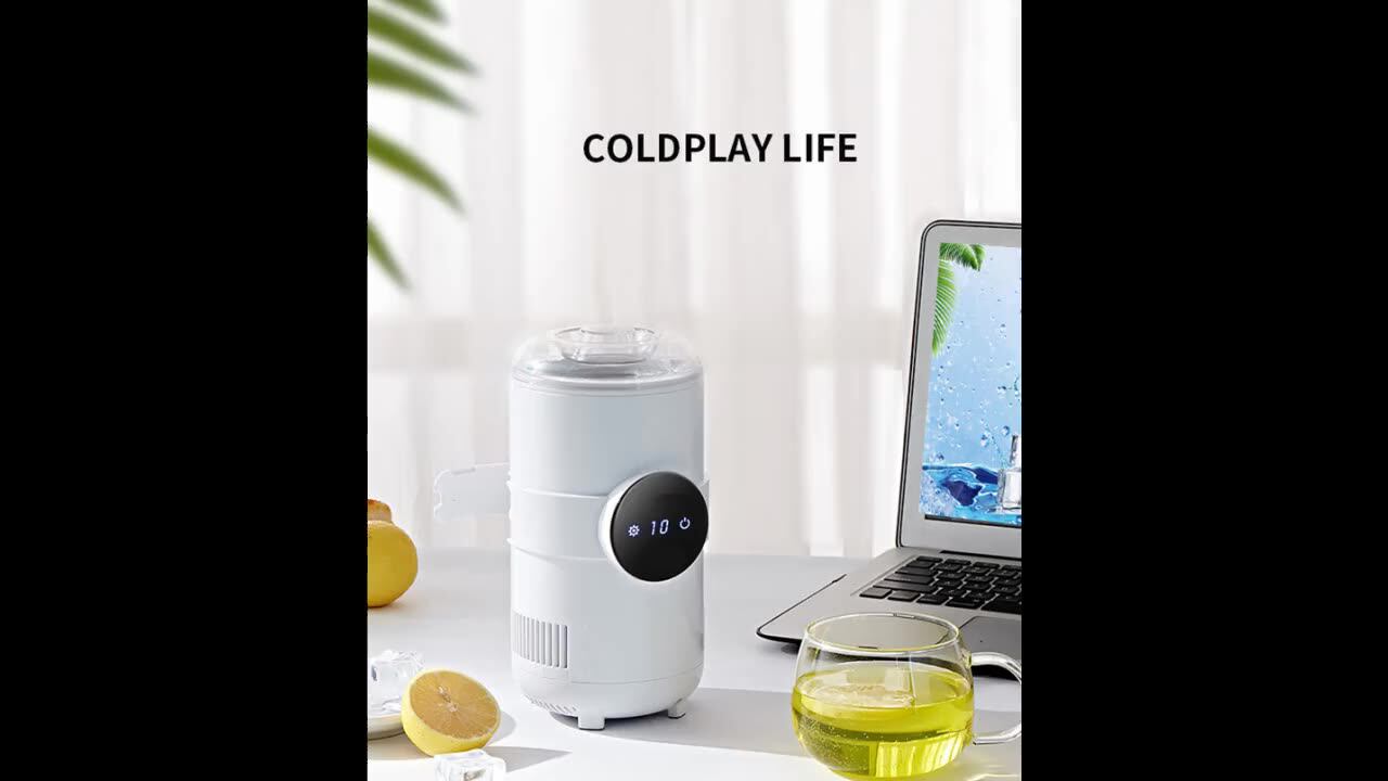 Refrigerator Cup Mug Cup Cooler And Warmer Holder Portable Mini Ice