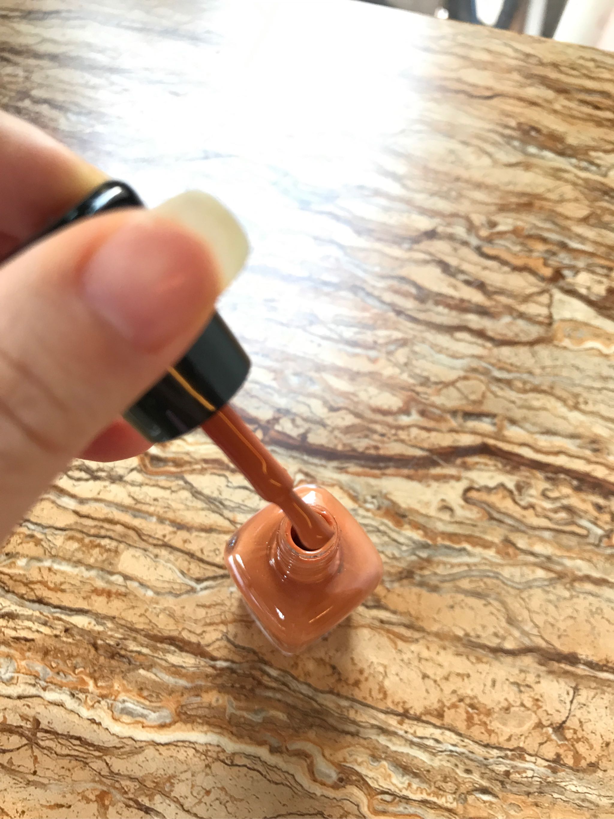 健康可剥甲油秋冬流行色秋风褐是正规品牌吗？使用后的效果如何,第7张