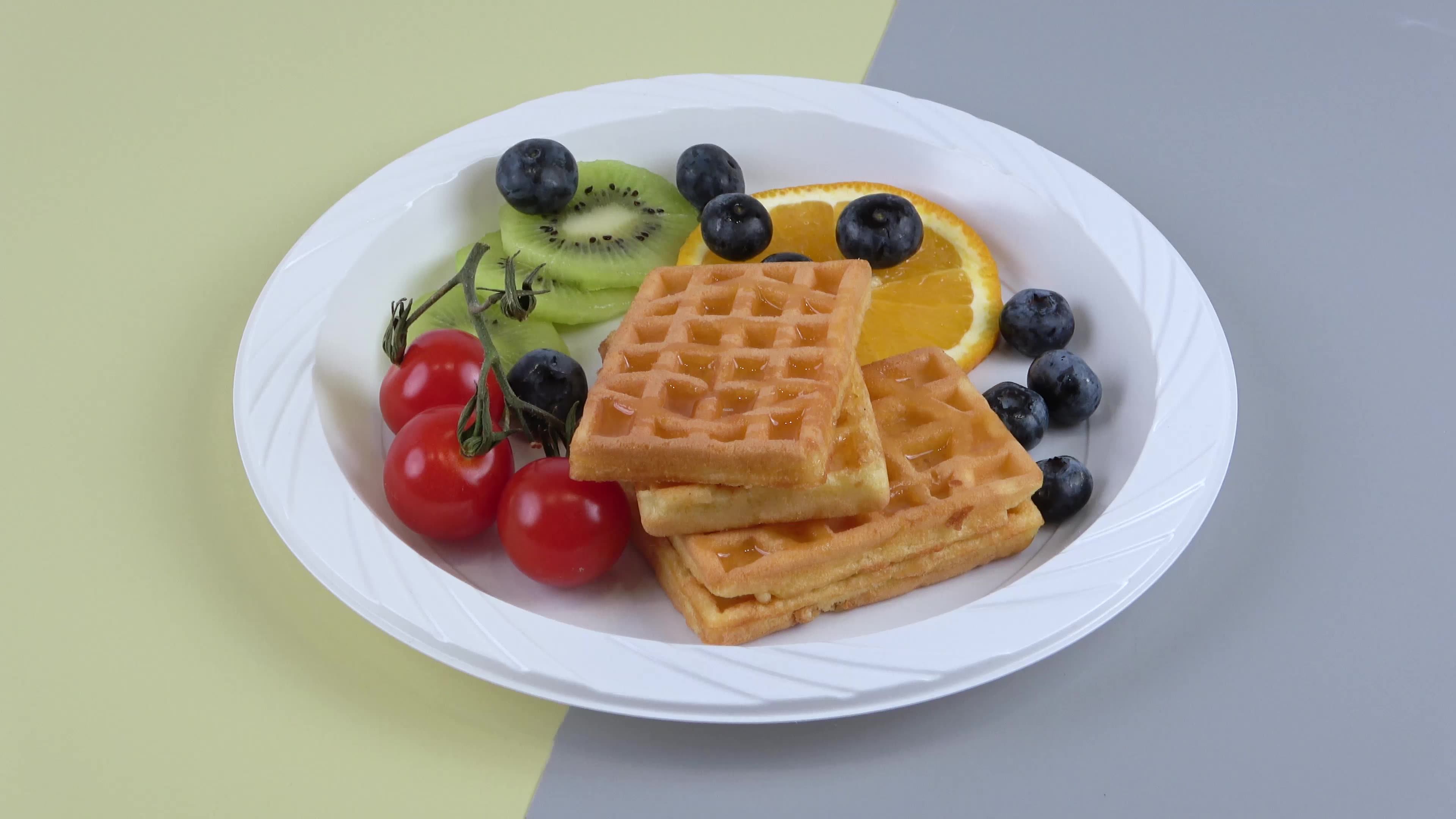 Manufacturer Customize High Quality Takeaway Plates Eco Friendly Round