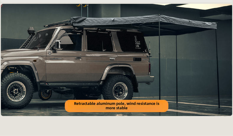Автомобиль счет сторону ada270度车边帐suv皮卡侧边帐篷汽车户外露营扇形天幕户外遮阳棚