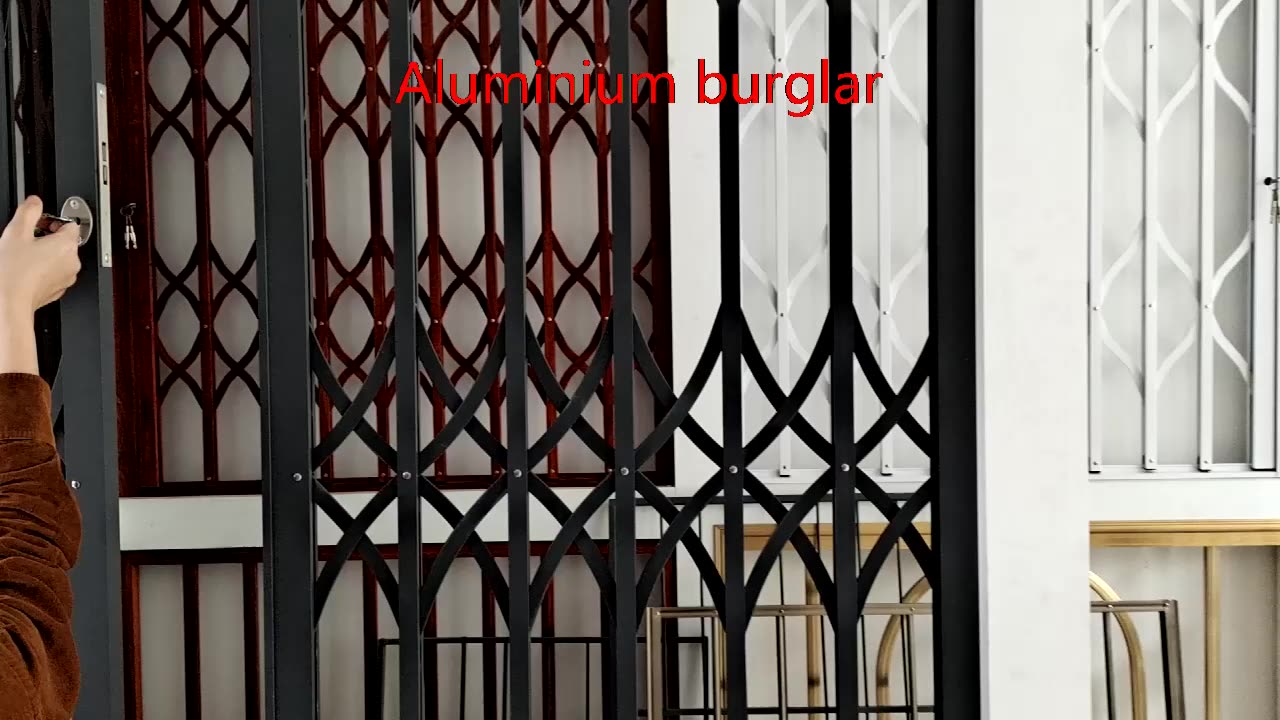 Aluminum Sliding Window Grill Design Simple Modern Iron Window Grill