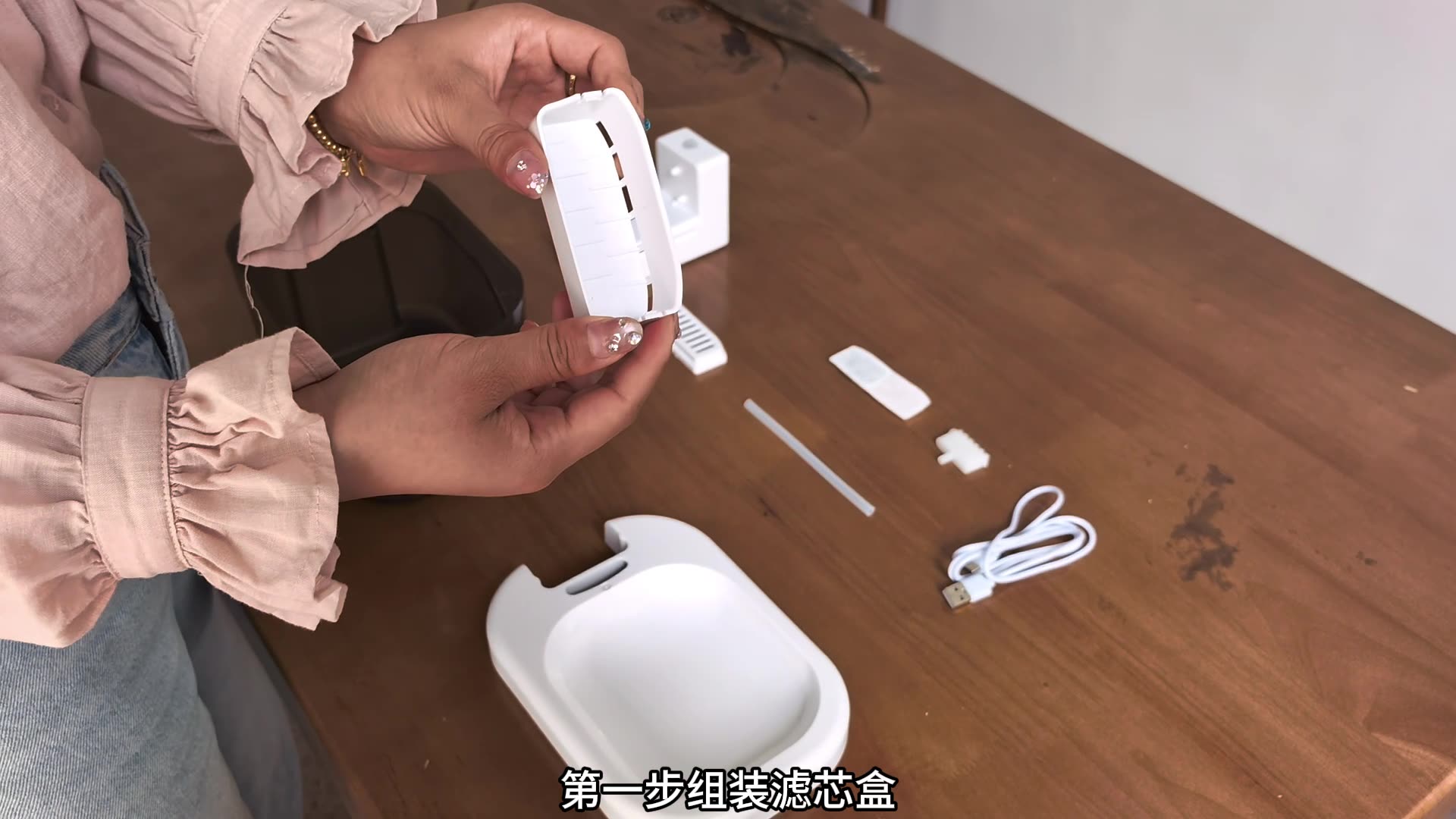 智能感应猫咪饮水器无线充电宠物饮水机自动循环过滤宠物用品批发 - 【基础款】白色-智能感应（赠送滤芯）/宠物用品