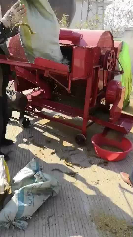 Diesel Engine Bean Thresher Machine Thresher For Wheat Thresher/small