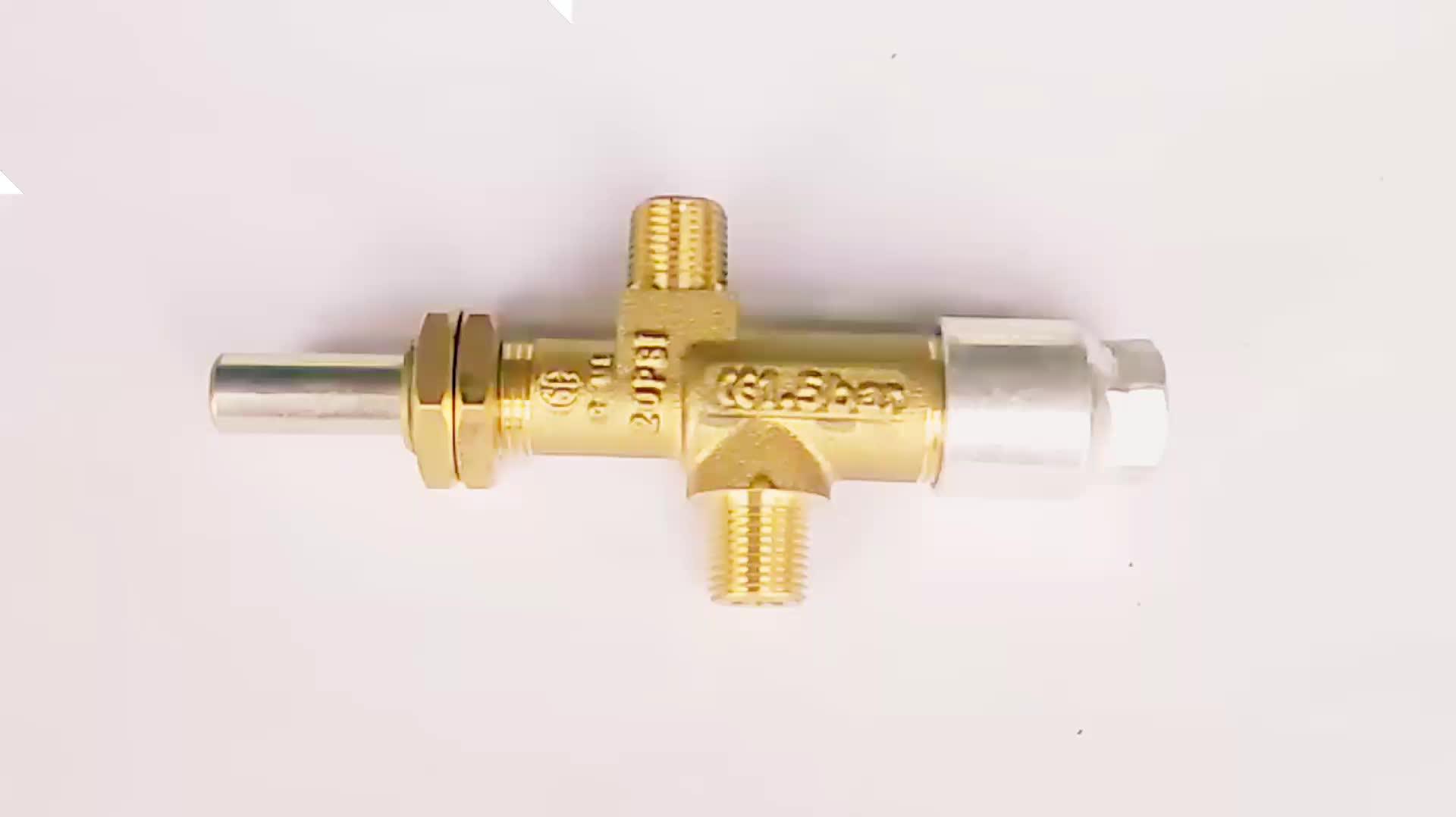 B6608 Brass Gas Control Safty Valve For Bbq Grill Buy Gas Valve For