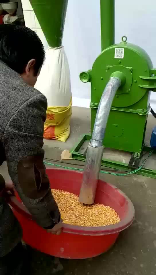 2.2kw Portable Leaf Crushing Machine Maize Corn Crusher Maize Milling