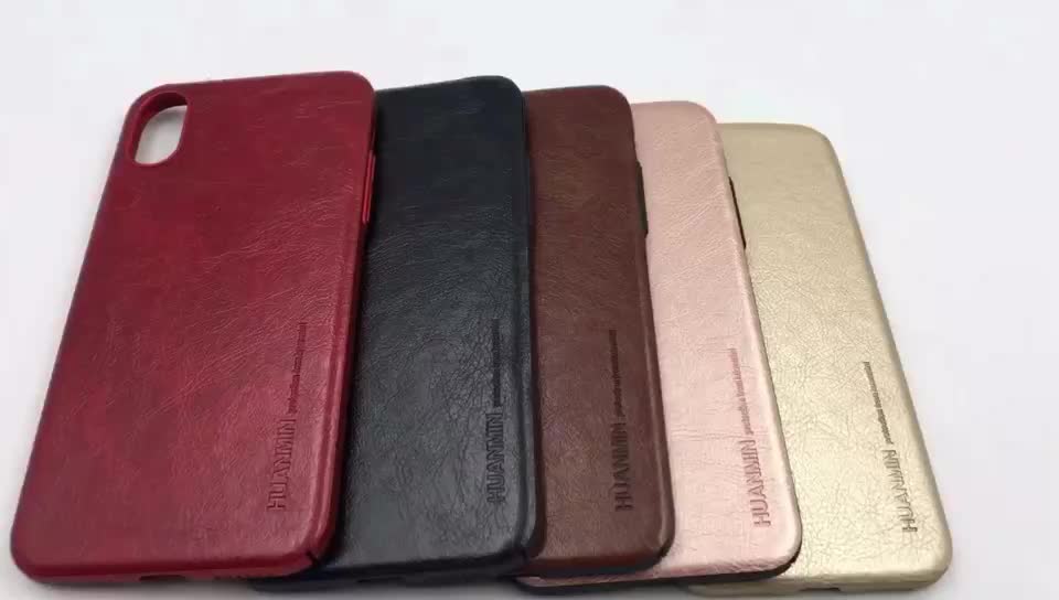 Pu Leather Mobile Phone Case For Iphone X,Low Moq,Many Models Available