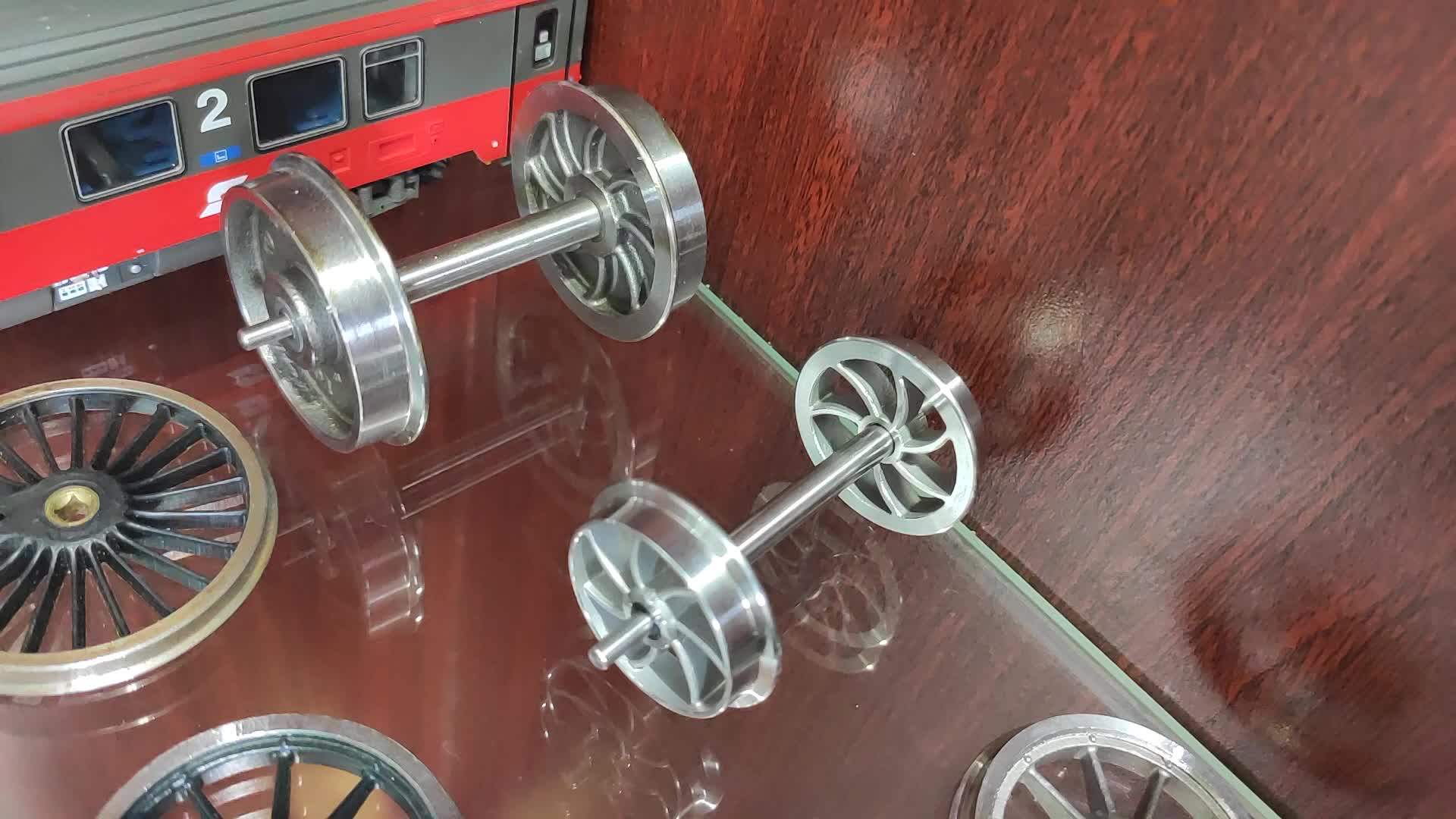 Custom Brass Double Spur Gears Black Toy Model Train Wheels Buy Black