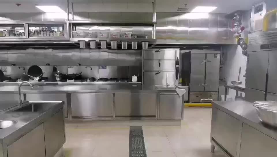 Chinese Restaurant Kitchen Project Design With Commercial Kitchen
