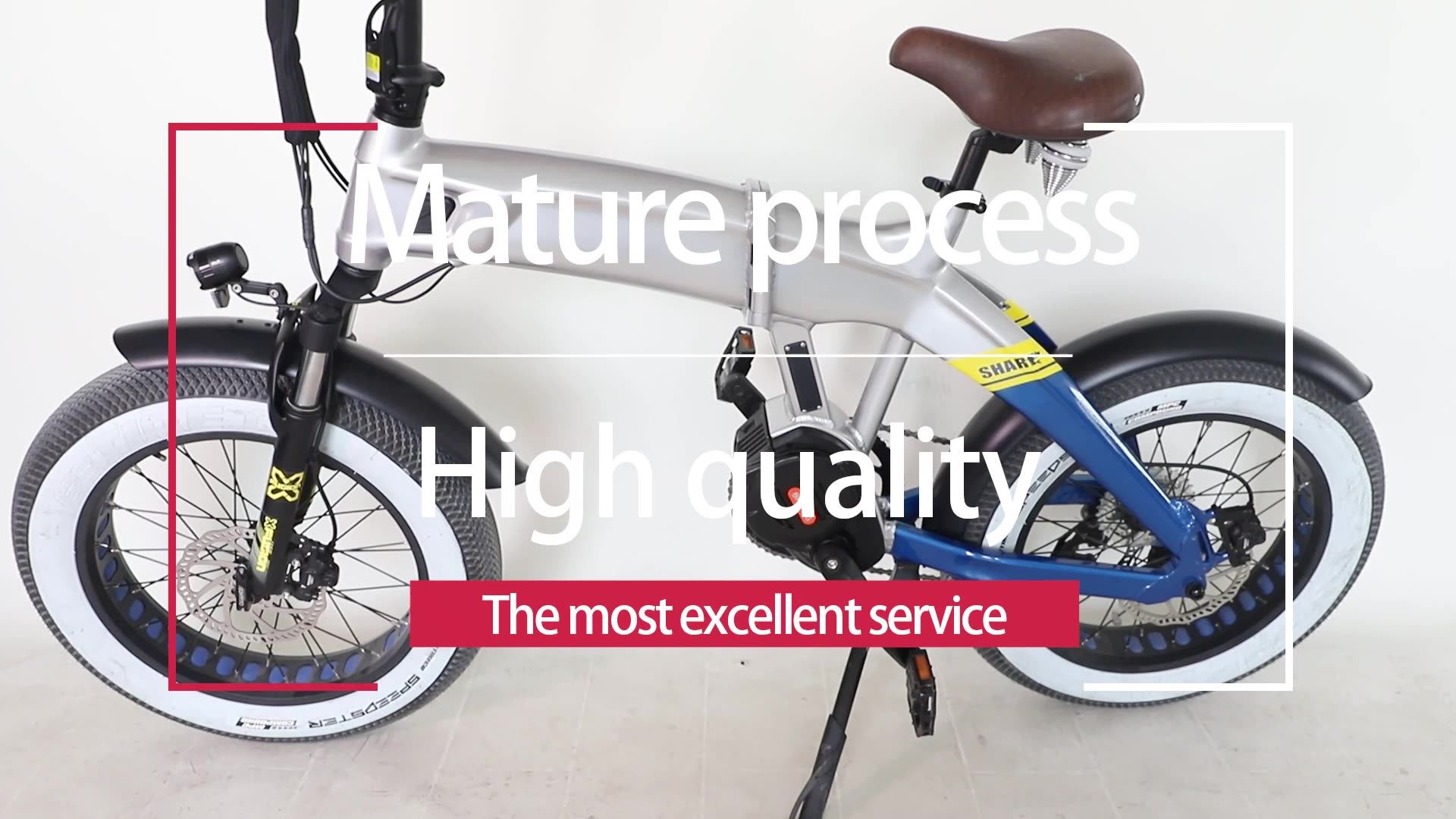 20 Inch Electric Bicycle Bafang 8fun Mid Drive G510 48v1000w/m600