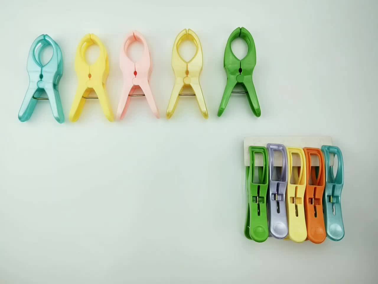 Multipurpose Colorful Plastic Laundry Household Wardrobe Big Pegs For