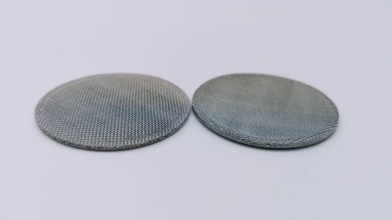 80 Mesh SS304 Stainless Steel Wire Filter Disc With Small Holes In Edge - China Filter Screen - Foto 2