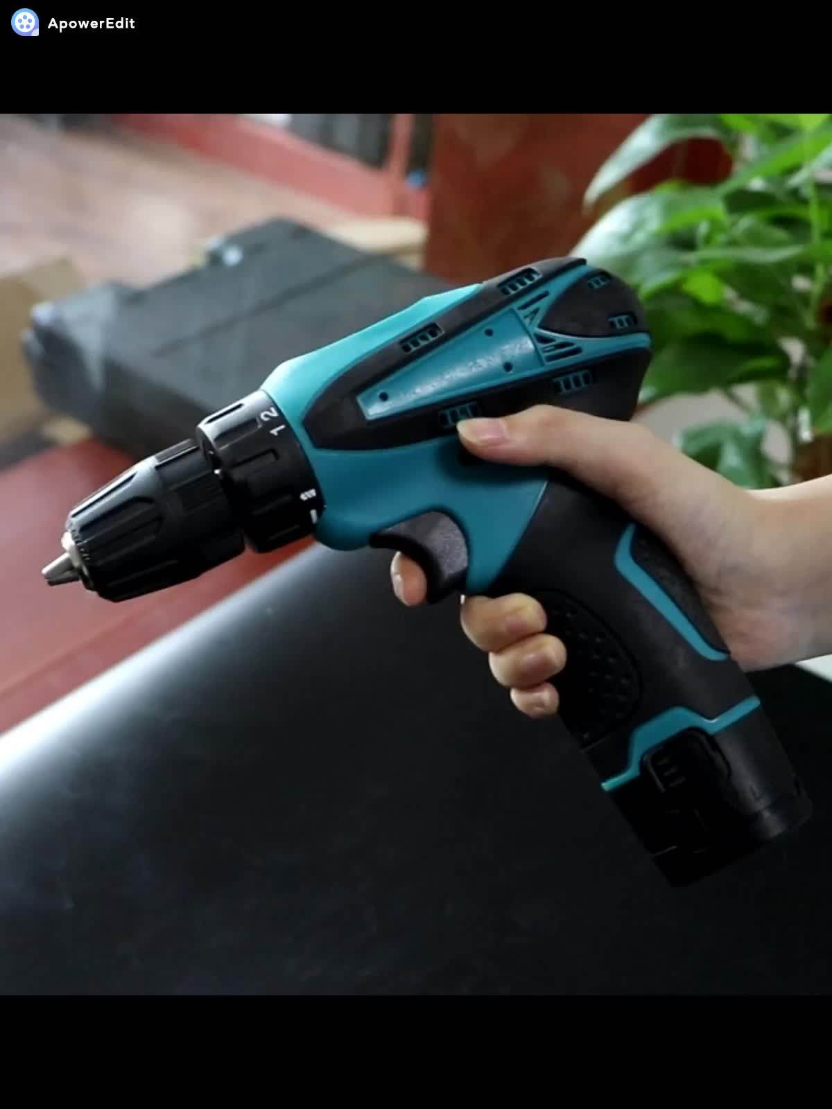 Dinli Factory Price 12v Electric Impact Power Drill Screwdriver 280w