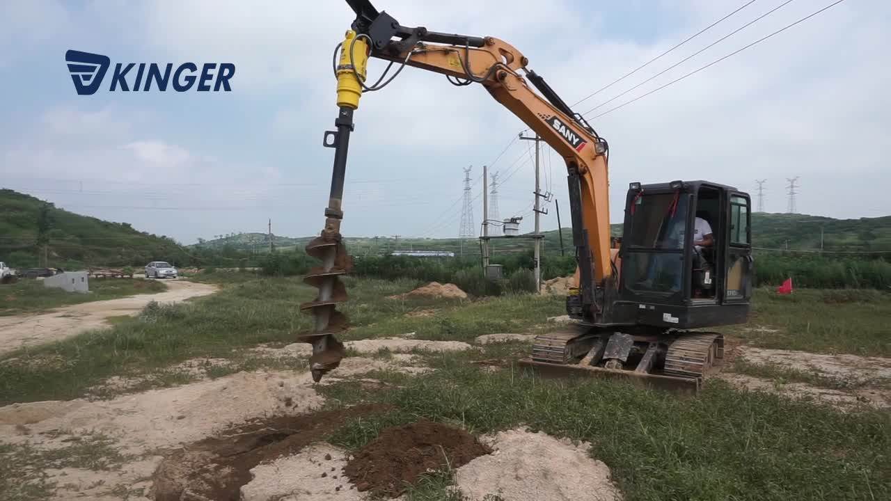 Drilling And Boring Machine Earth Auger Drill/hdyraulic Earth Auger