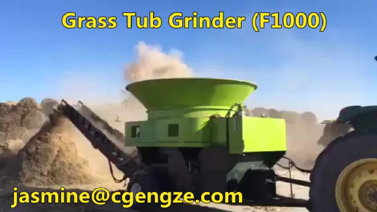China Cattle Cow Feed Grass Corn Silage Cutting Crushing Machine With