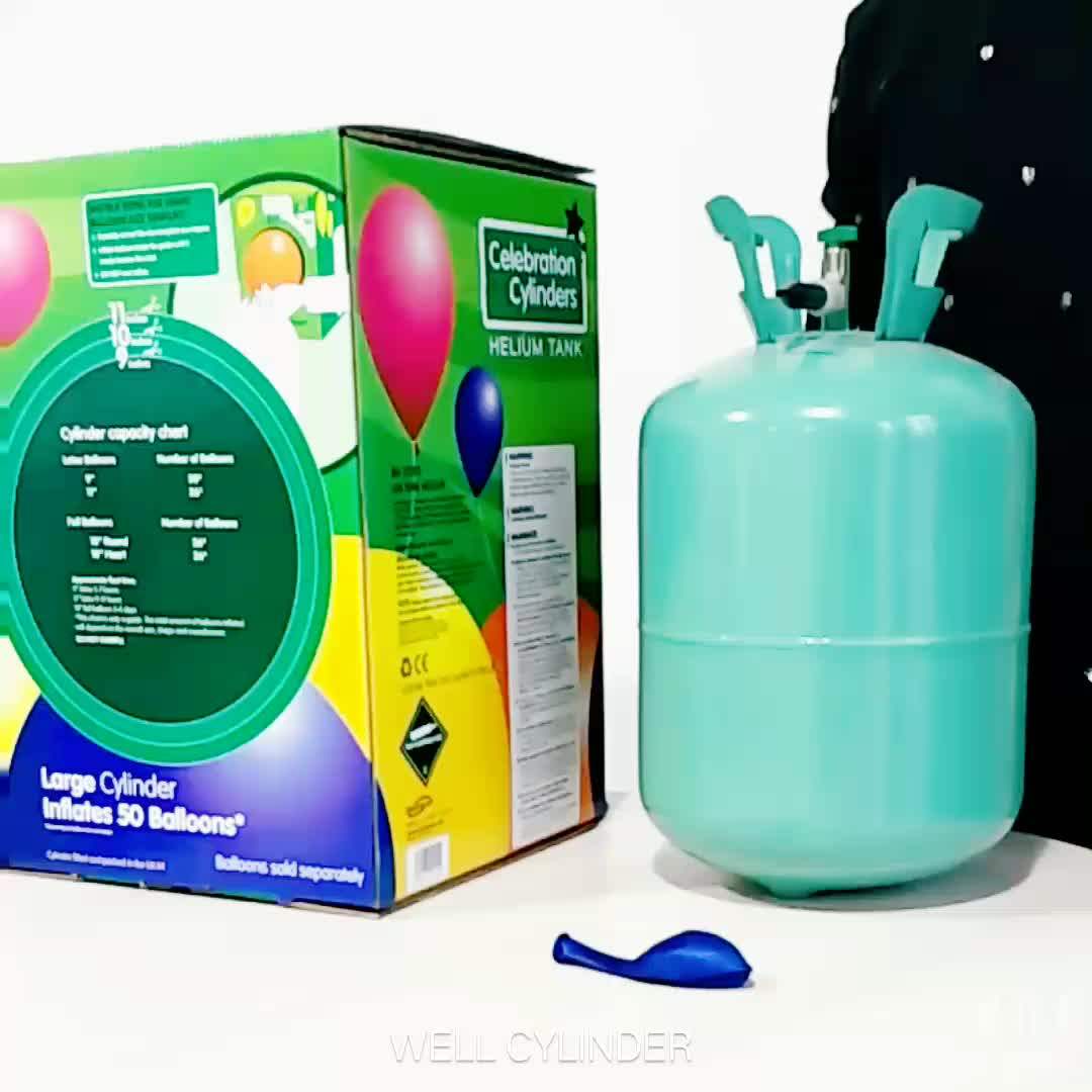 Hot Selling Holiday Decoration Balloons 22.3l Balloons Mini Helium Tank