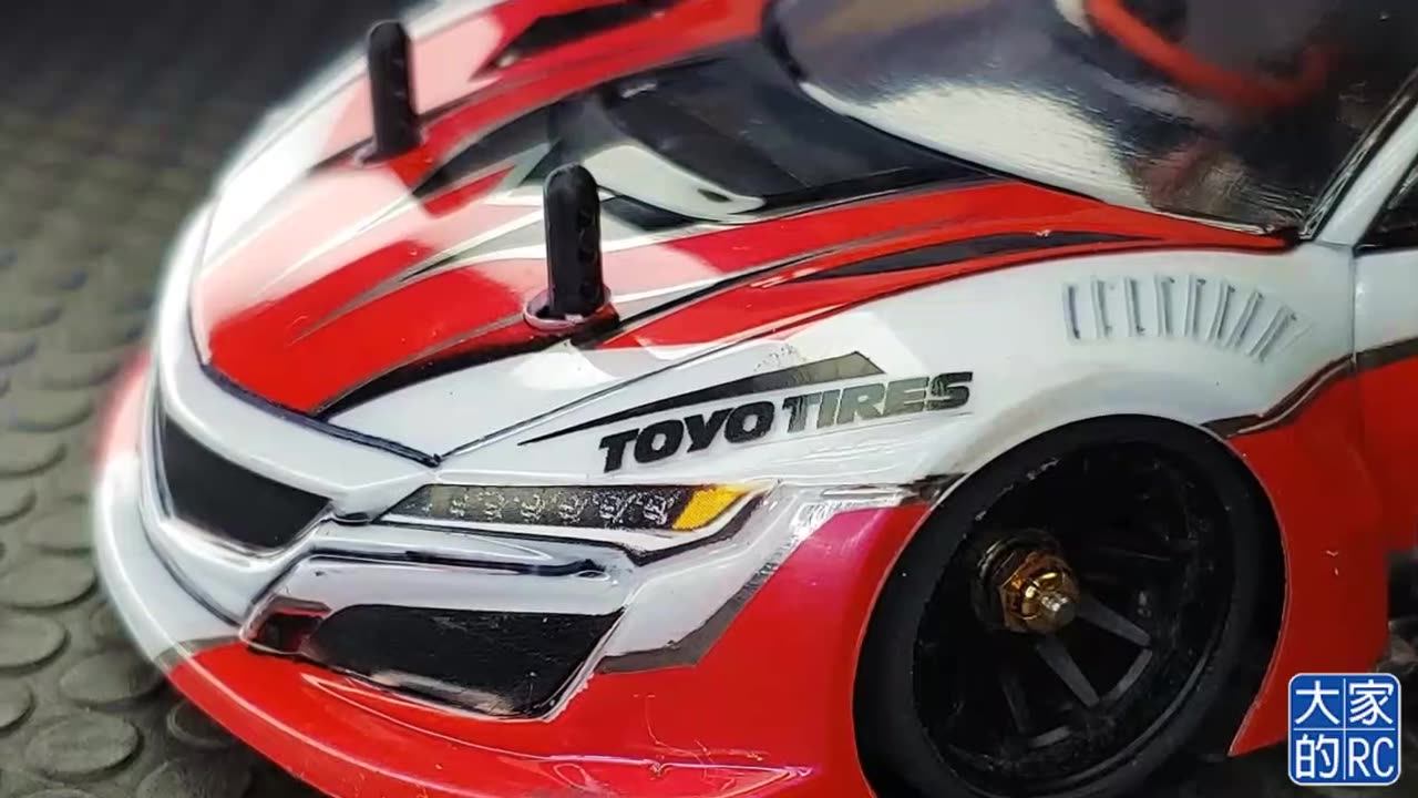 GL racing GLR-GT 1/28 RWD Chassis - W/O RX GL-GT-001-KSET (MINI-Z