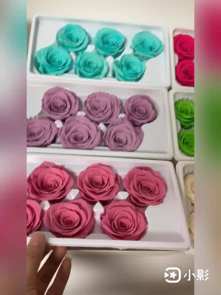Wholesale Top Quality Eternal Flower Rose Everlasting Rose Flower Handmade Preserved Fresh