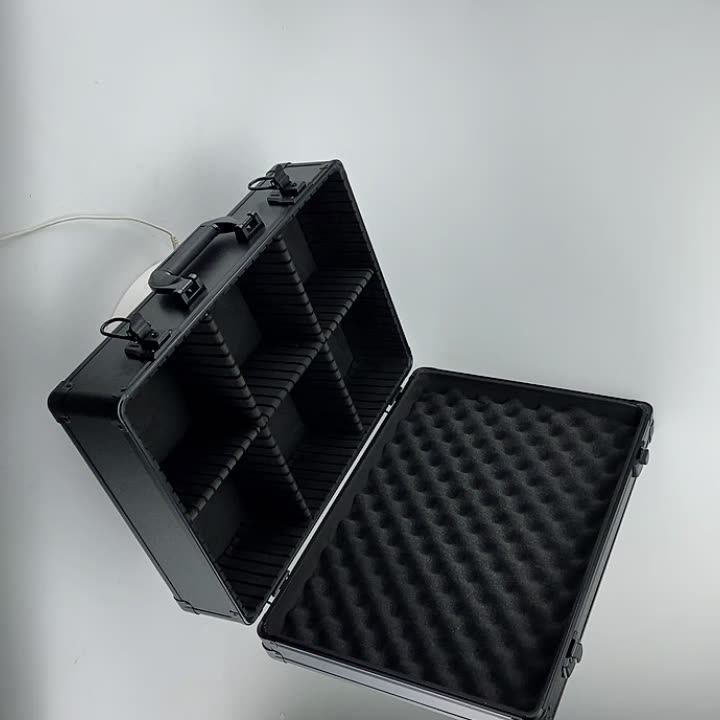 Aluminum Vinyl Lps Record Carrying Case Storage Box 100 Discs Buy